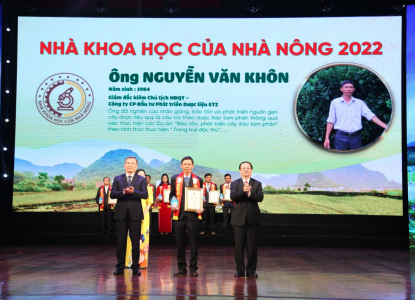 ĐẠT DANH NHÀ KHOA HỌC CỦA NHÀ NÔNG 2022